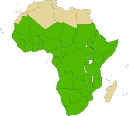 Lista de países del África subsahariana y clasificaciones por potencial