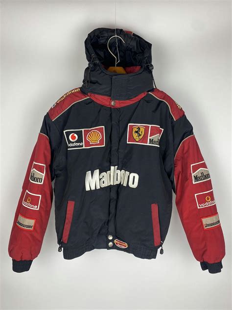 Marlboro × Racing × Vintage Vintage Marlboro racing jacket Ferrari big logo | Grailed