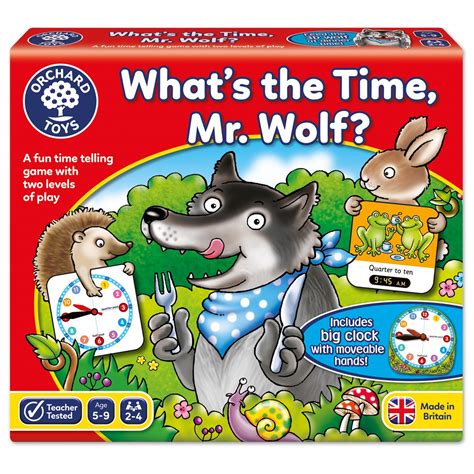 What's the Time Mr Wolf | Настольные игры для изучения английского языка