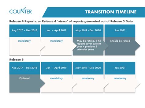 Transition Timeline Template