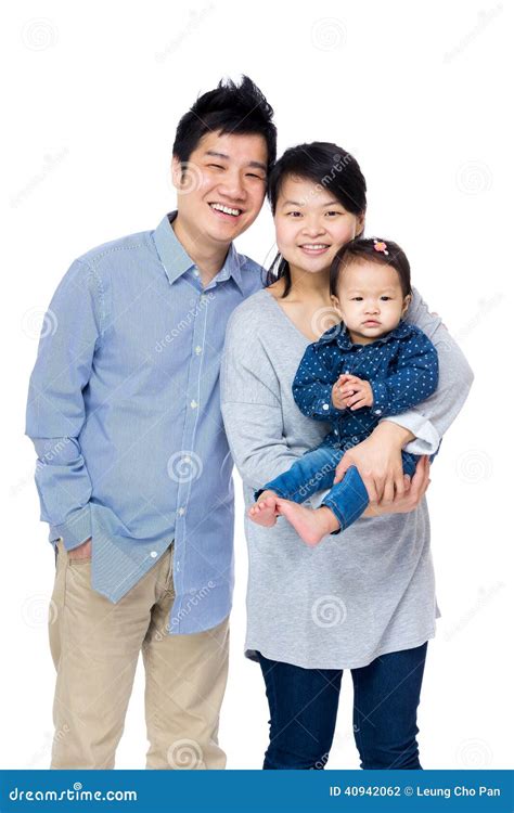 Happy asia family stock photo. Image of three, japanese - 40942062