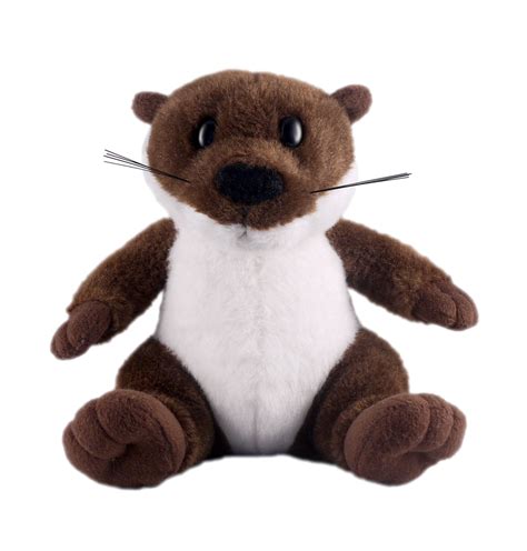 Plush Otter 6 (Sitting) – Plushland