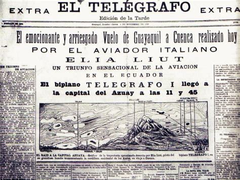 El biplano 'Telégrafo I' despegó el progreso para Cuenca hace 100 años ...