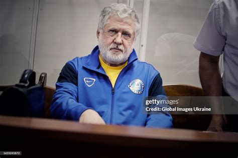 Ukrainian businessman Ihor Kolomoyskyi during the court session on ...