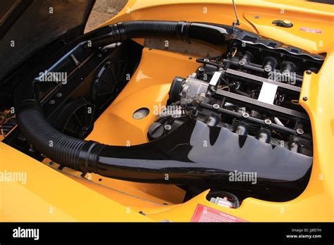 TVR Cerbera 4.2 Engine Stock Photo - Alamy