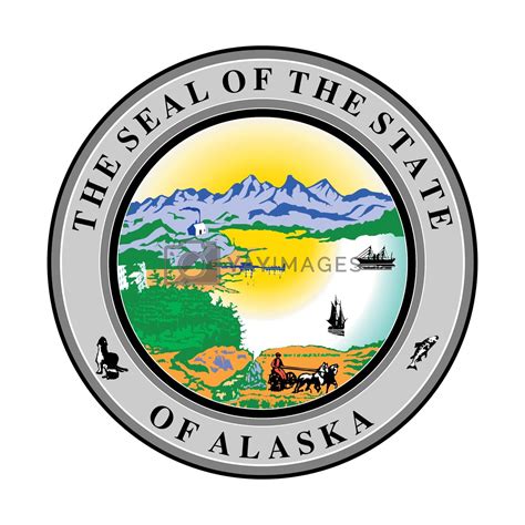 Royalty Free Image | Alaska state seal by speedfighter