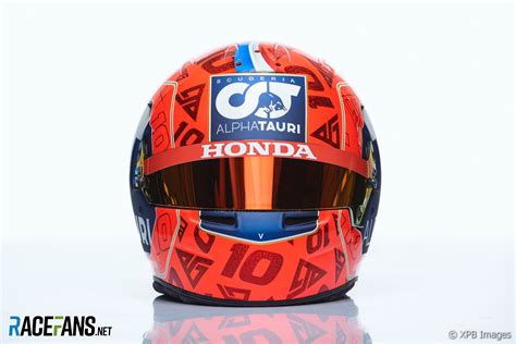 Pierre Gasly Helmet - 2019 Pierre Gasly Abu Dhabi Race Used Helmet ...