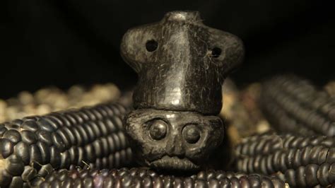 Aztec Death Whistle hand carved from black clay - Firstnationsmusic