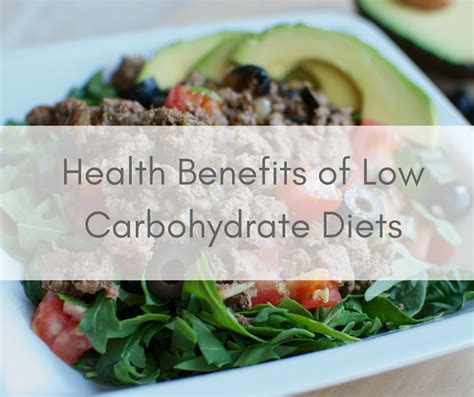 Low Carb Diet - And Why You Should Consider One