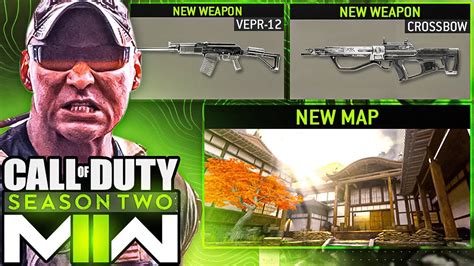 NEW MW2 SEASON 2 UPDATE FULLY LEAKED!! 🔥 (RELEASE DATE, NEW DLC WEAPONS + MAPS) - Modern Warfare ...