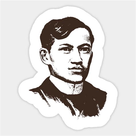 Jose Rizal Portrait - Jose Rizal - Sticker | TeePublic