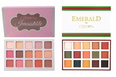 Beauty Creations Eyeshadow Mix of 3 Palette "Irresistible" & "Esmeralda" - Wholesale55