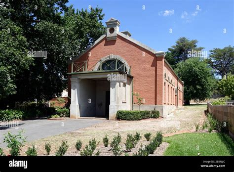 Maldon Museum, formerly the Market and Council building dating from 1859, Maldon, Victoria ...