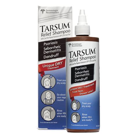 Buy Tarsum Psoriasis Shampoo - Coal Tar Shampoo and Conditioner for Scalp Psoriasis, Seborrheic ...