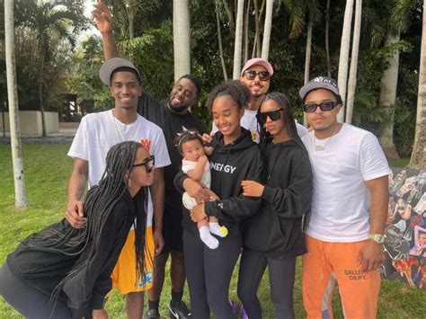 Loving Dad Diddy Enjoys Rare Family Time With All His Seven Kids