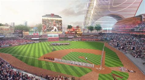 Arizona Diamondbacks stadium images leaked by architectural firm