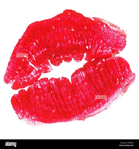 Red Lipstick Kiss High Resolution Stock Photography and Images - Alamy