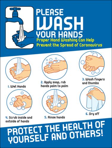 Hand Washing Poster "Wash Your Hands" | Fire Safety For Life