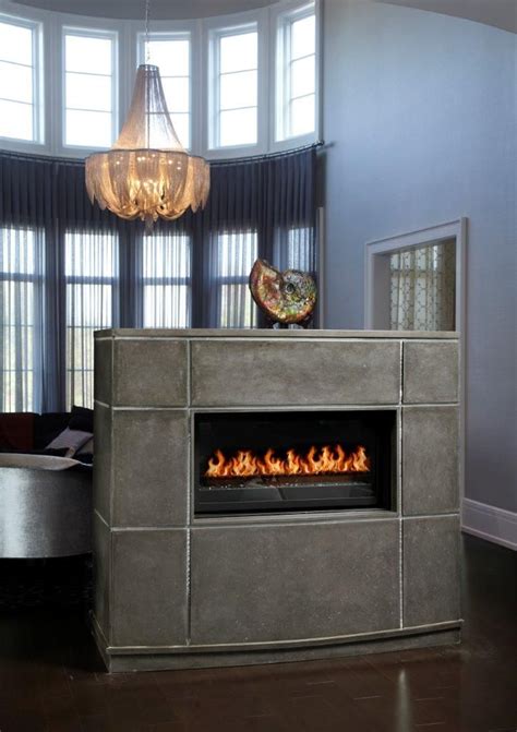 Omega custom project. Linear gas fireplace mantel. | Fireplace, Stone mantel, Gas fireplace mantel