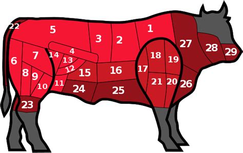 File:Beef cuts France with numbers.svg - Wikimedia Commons