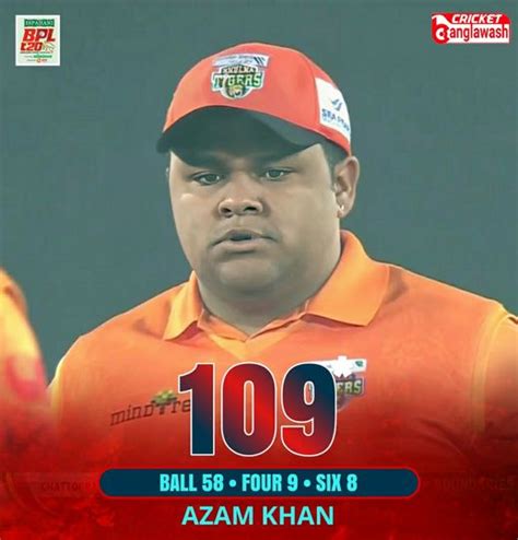 Khulna Tigers' Azam Khan scored the first 100 of BPL 2023. His final ...