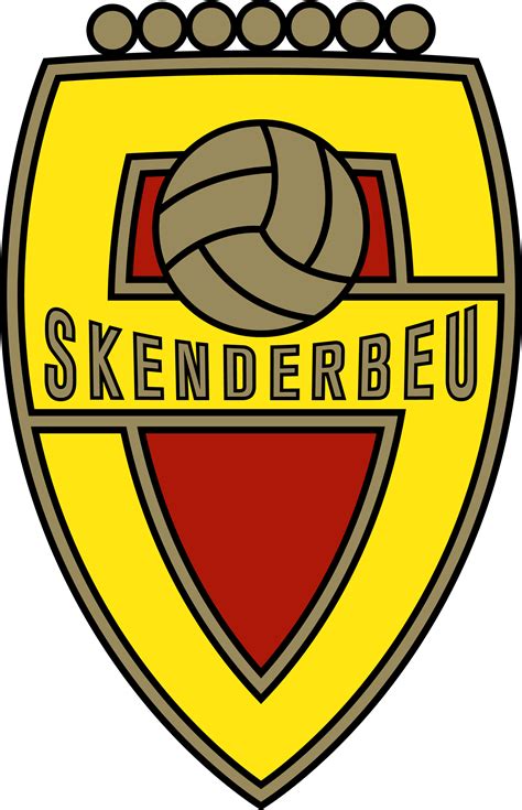 K.S. Skënderbeu Korçë (1960 logo) [AL] | Escudos de futebol, Logos, Futebol