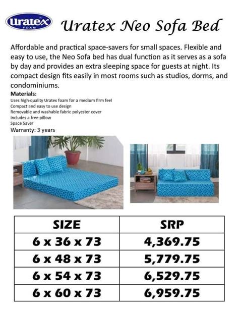 URATEX FOAM MATTRESS, Furniture & Home Living, Furniture, Bed Frames ...