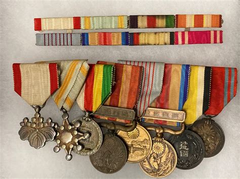 Ribbon bar & medal display - JPN MEDALS & AWARDS - World Militaria Forum