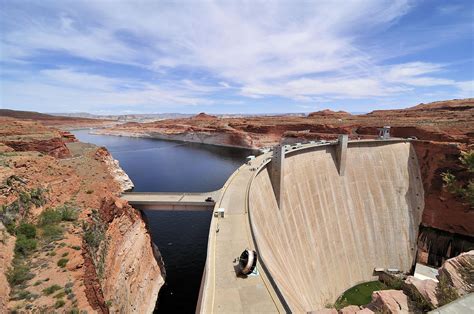 Lake Powell Dam Photograph by Donnie Shackleford