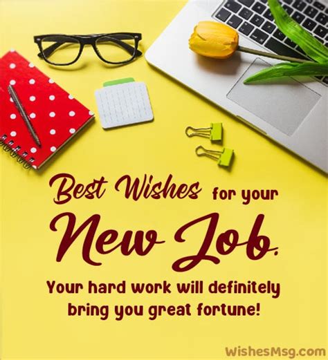 Best Wishes For New Job To Husband - WishesMsg