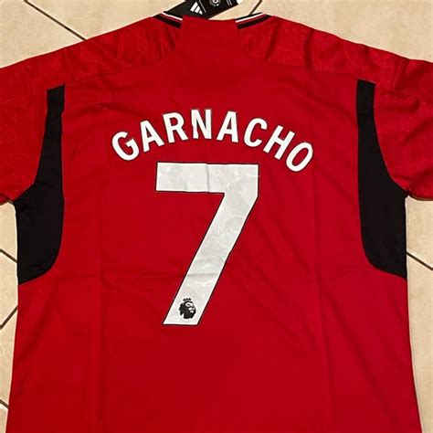 adidas | Shirts | Manchester United Alejandro Garnacho 7 Jersey Unisex ...