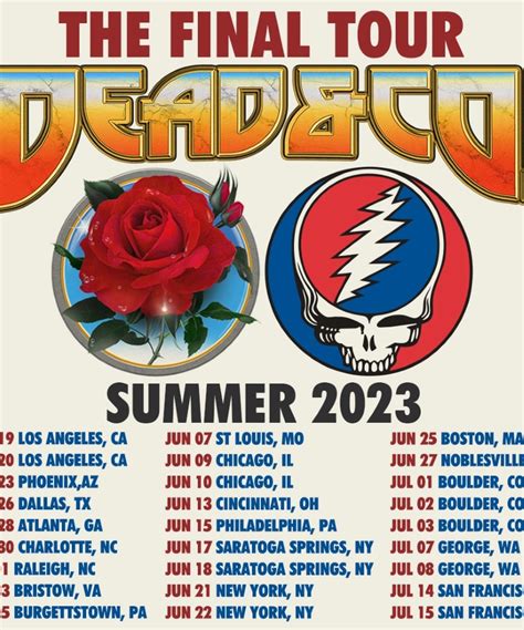 Dead & Company - The Final Tour - Summer 2023 - 26 May 2023 - Dos Equis ...