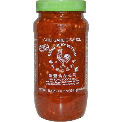 Chili Garlic Sauce 18 oz