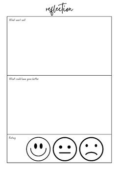 Lesson Plan Template Plus Lesson Reflection by Miss Rando | TPT