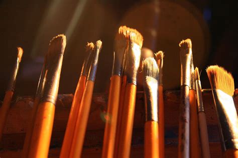 Oil Paint Brushes Free Stock Photo - Public Domain Pictures