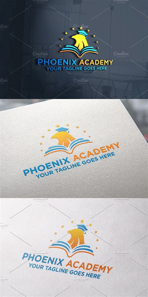 Phoenix Academy School Logo | School logo, Logo templates, ? logo