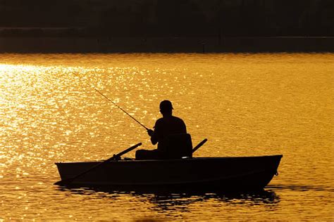 Royalty Free Fishing Silhouette Pictures, Images and Stock Photos - iStock