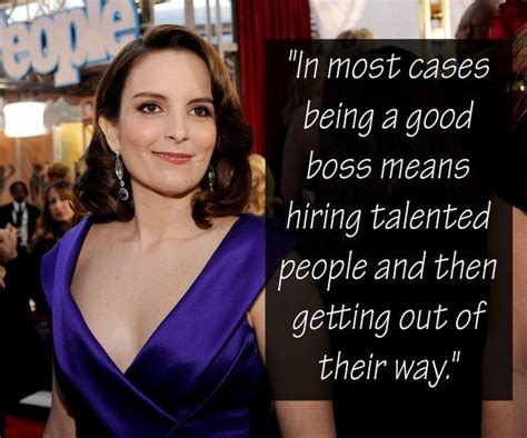 On being a boss: | 21 Brilliant Tina Fey Quotes That Prove She's The ...