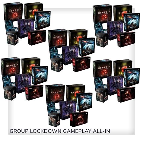 Nemesis Lockdown by Awaken Realms - Group Lockdown Gameplay All-In Pledge - gamefound.com