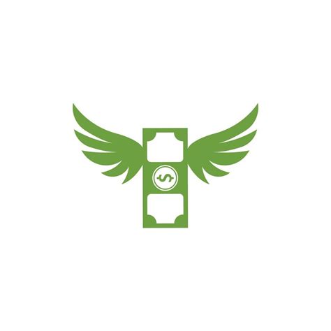 money wings logo icon vector illustration 22087817 Vector Art at Vecteezy