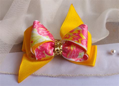 Yellow bow hair clip - FABLY | The exclusive women owned brands online ...