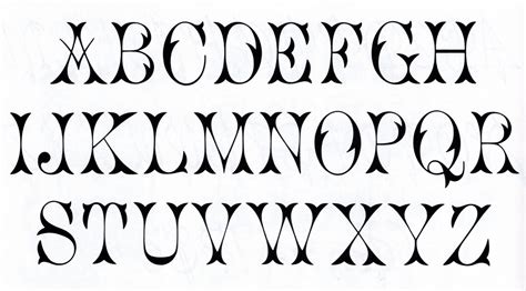 14 Fonts Alphabet Free Printable Images - Free Printable Letter ...