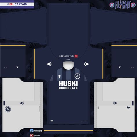 [KIT] Millwall FC 2021-22 Home : r/WEPES_Kits