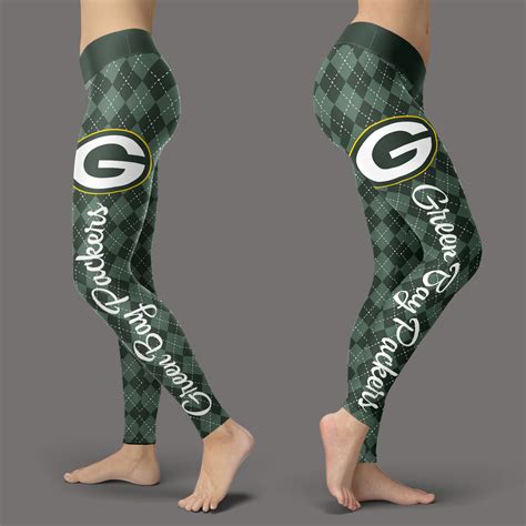 Cosy Seamless Border Wonderful Green Bay Packers Leggings – Best Funny Store