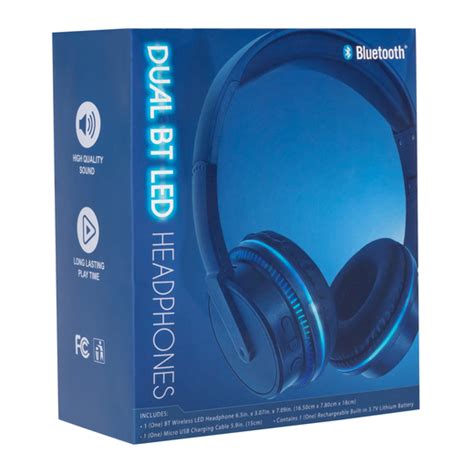 dual bluetooth® LED wireless headphones | Five Below | let go & have fun