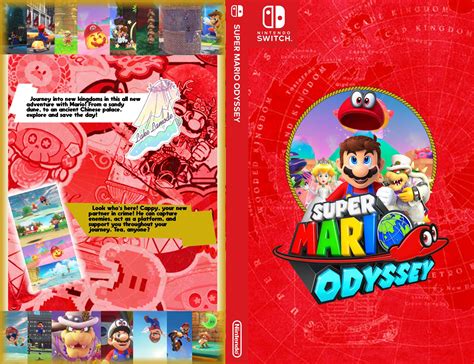 SUPER MARIO ODYSSEY: COVER EXTRAVAGANZA... or all of my Odyssey covers with different options ...