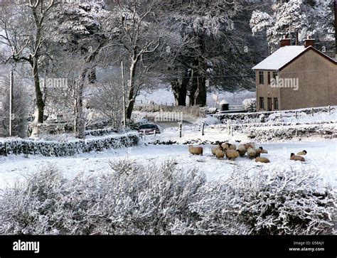 Snow In Ulster Stock Photo - Alamy