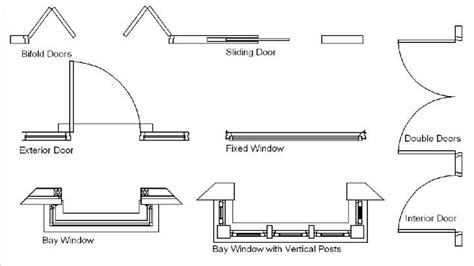 Open Double Door Drawing