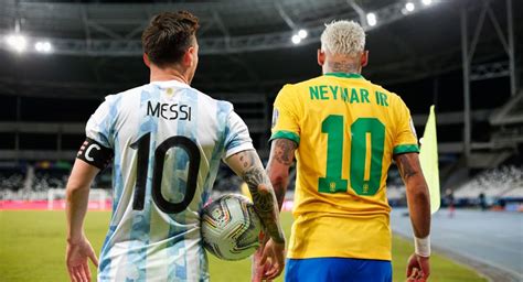 Conmebol eligió a Lionel Messi y Neymar como los mejores jugadores de ...