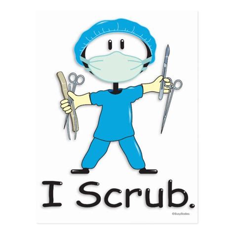 Surgical Technologist Postcard | Zazzle.com in 2020 | Surgical technologist, Surgical tech ...